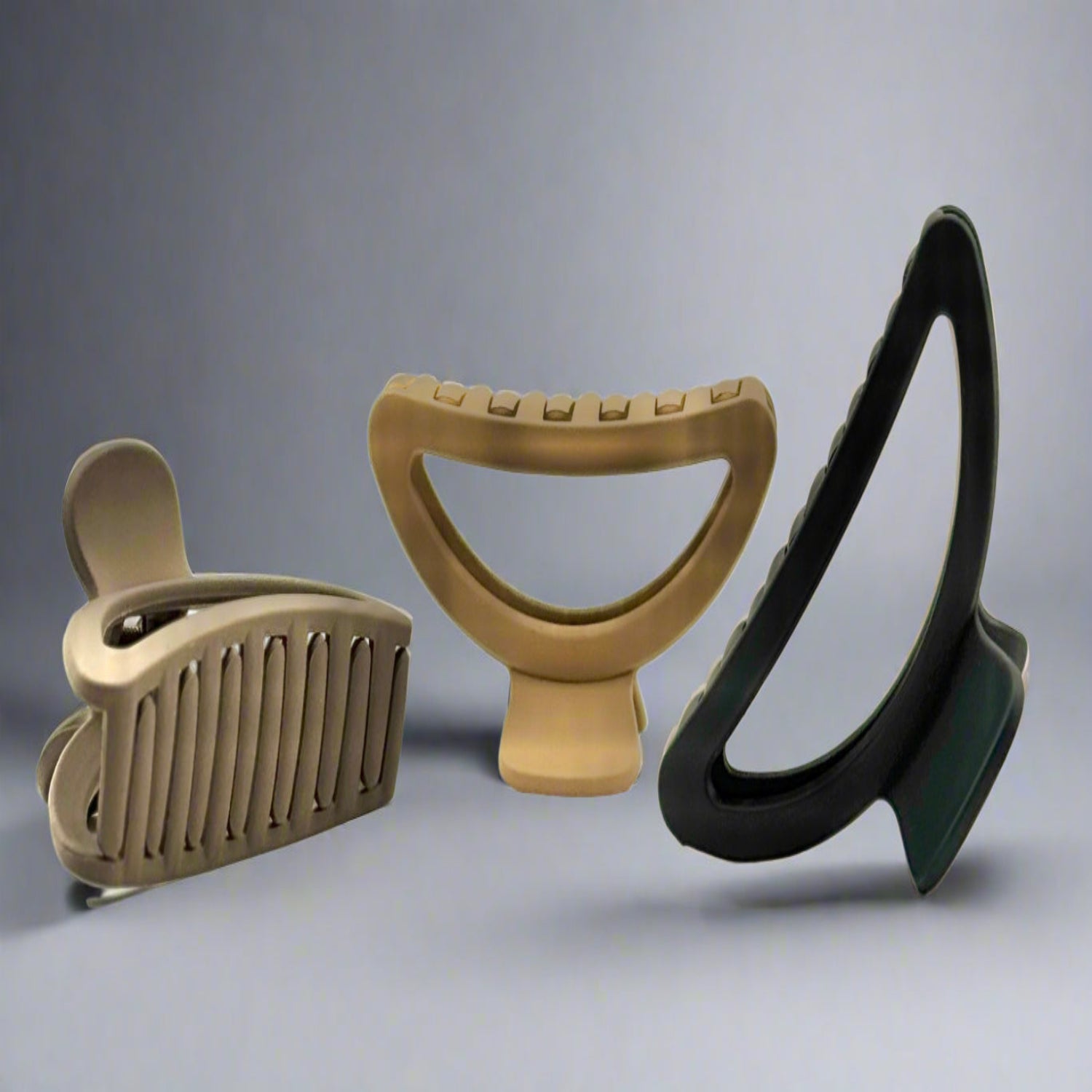 Rounded Triangle Hair Clip