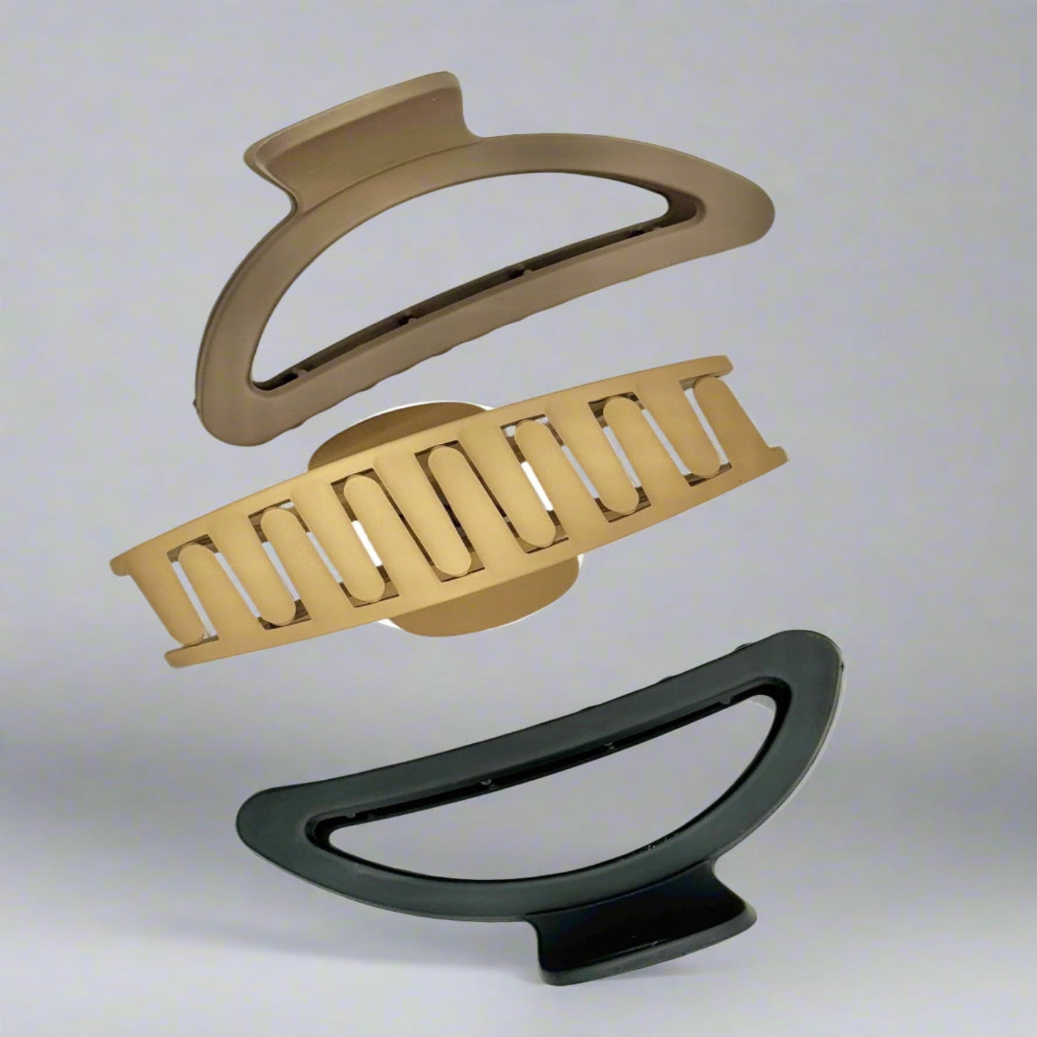 Rounded Triangle Hair Clip