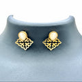 Teardrop Filigree Earring-JE1003