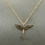 Angel Wings Gold Necklace