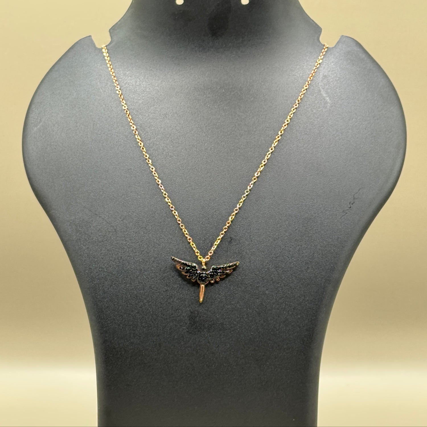 Angel Wings Gold Necklace