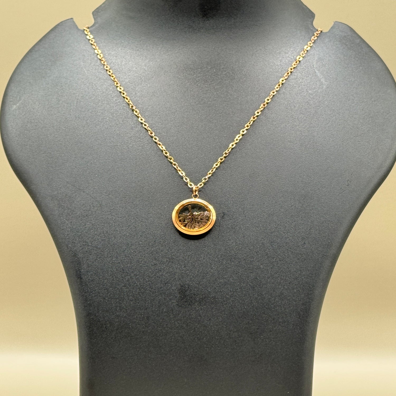 Tree Coin Necklace