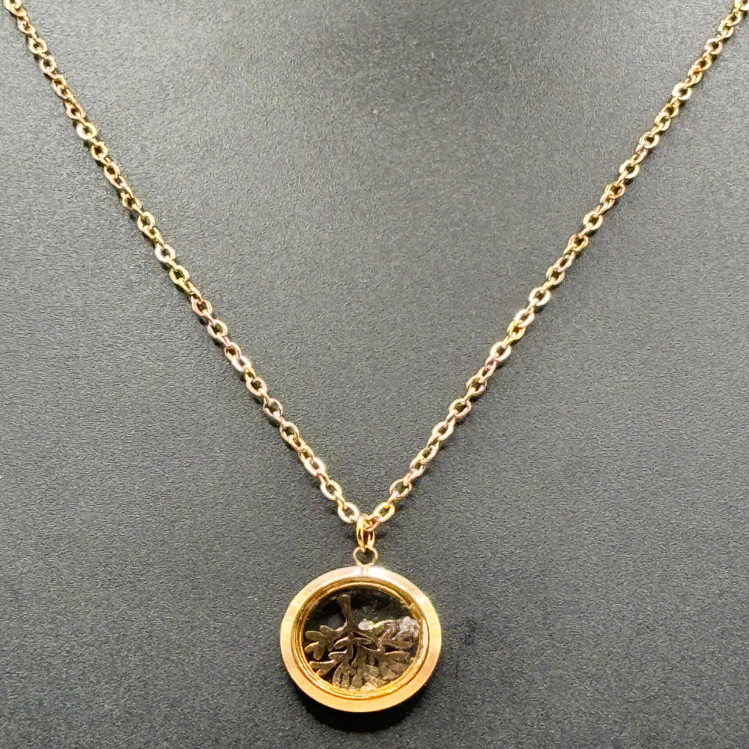 Tree Coin Necklace