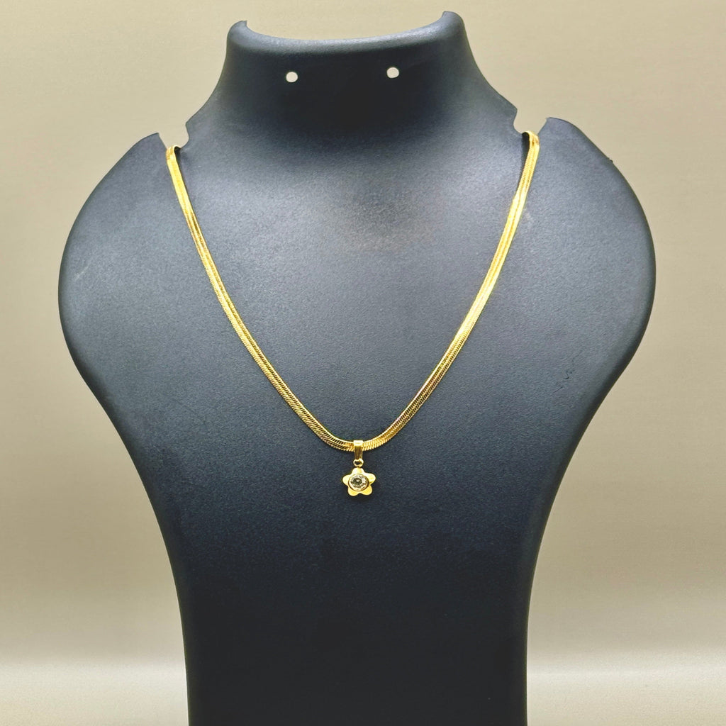 Flower Pendant Necklace