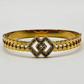 Double Square Bangles-JB1004