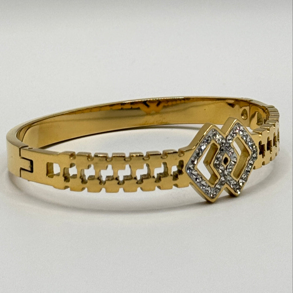 Double Square Bangles-JB1004