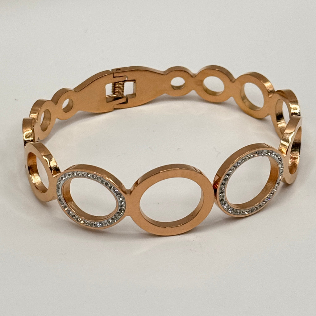 Modern Oval Bangles-JB1007