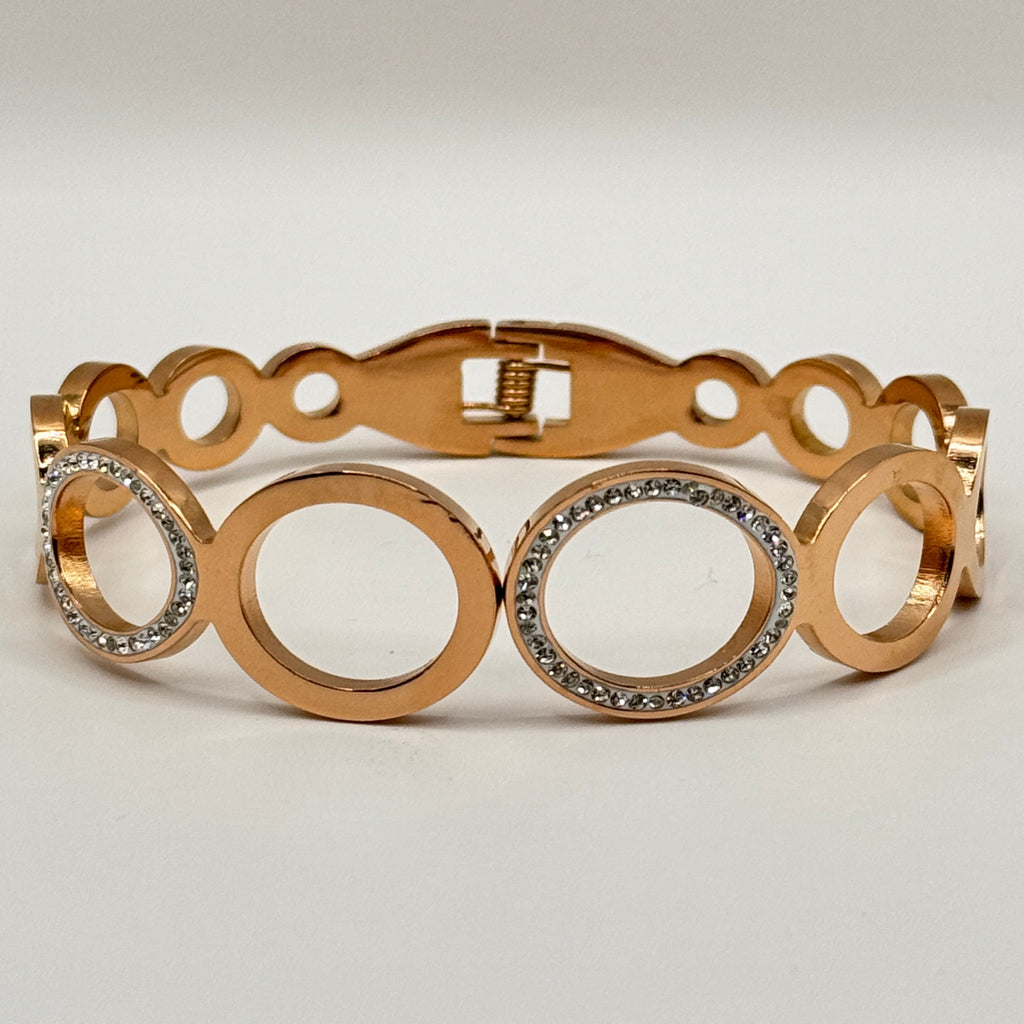 Modern Oval Bangles-JB1007