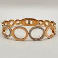 Modern Oval Bangles-JB1007