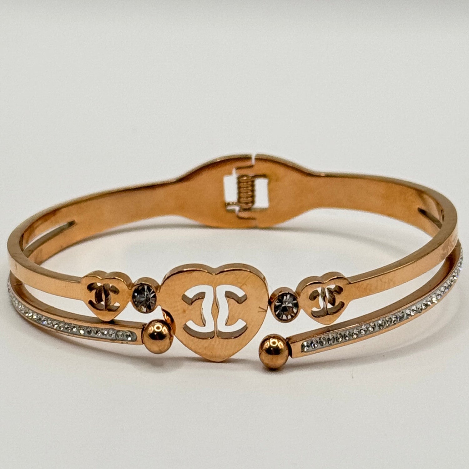 C-C Gold Plated Bangle